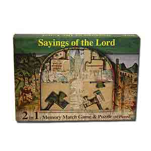 "Sayings of the Lord" Memory Match Game and Puzzle