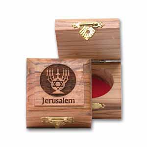Menorah Olive Wood Box Designs