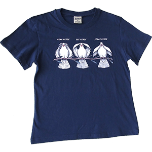 Three Doves of Peace Kids T-Shirt