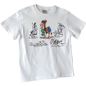 Tourist Camel Toddler and Kids T-Shirt