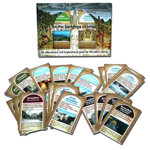 "In the Footsteps of Jesus" Family Card Game