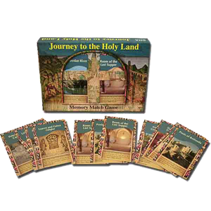 "Journey to the Holy Land" Memory Match Game
