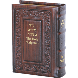 The Bible - Hebrew/English, Leather Cover