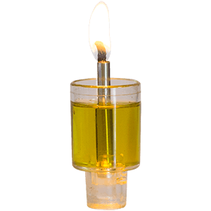 Oil Cups for Candlesticks, Menorahs & Chanukiot (oil not included)