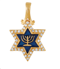 Star of David Hidden Prayer Nano Bracelet - The Israel Boutique